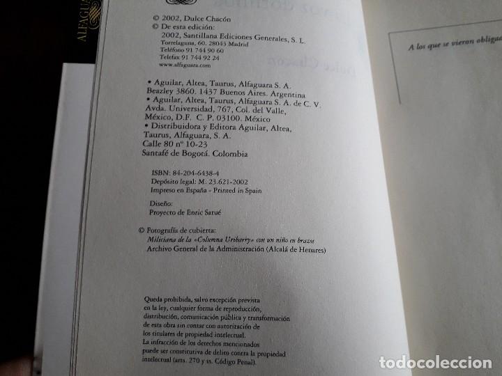 Libros de segunda mano: libro usado, La voz dormida, Dulce Chac&oacute;n. Alfaguara. - Foto 2