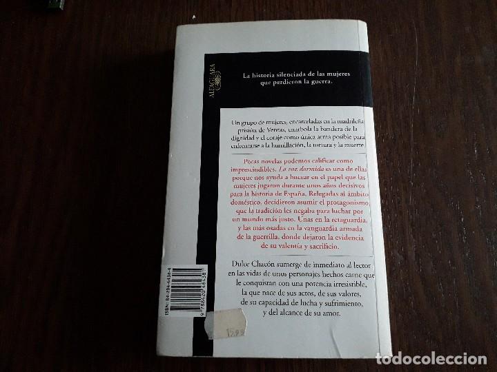 Libros de segunda mano: libro usado, La voz dormida, Dulce Chac&oacute;n. Alfaguara. - Foto 3