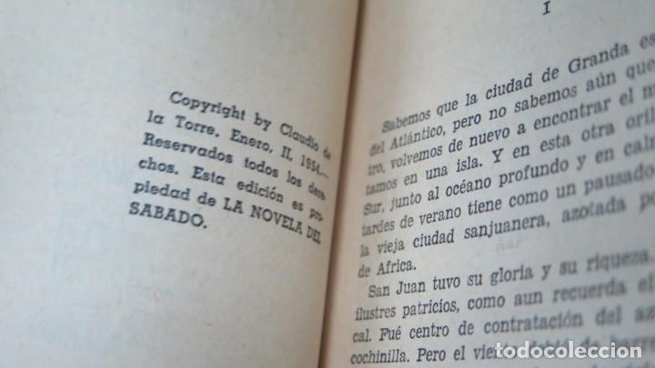 Libros de segunda mano: 1954.- LLUVIA DE ARENA. CLAUDIO DE LA TORRE - Foto 2