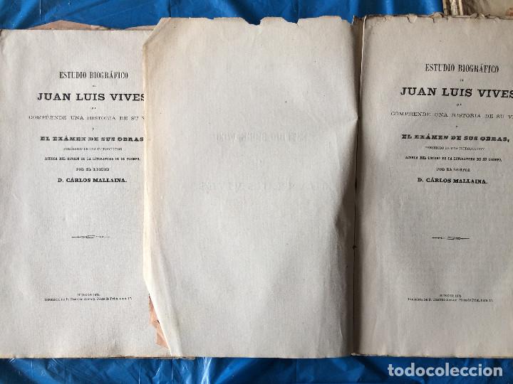 Libros de segunda mano: LUIS VIVES - Foto 2