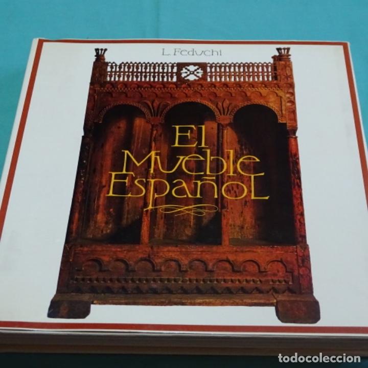 Libros de segunda mano: Libro de l. Feduchi.el mueble espa&ntilde;ol.1969.poligrafa. - Foto 1