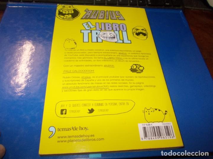 Libros de segunda mano: El libro Troll, El Rubius. Temas de Hoy Planeta 5&ordf; ed. junio 2.014 - Foto 2