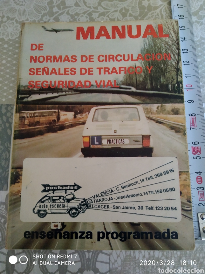 Libros de segunda mano: Manual normas de circulaci&oacute;n ense&ntilde;anza programada - Foto 1