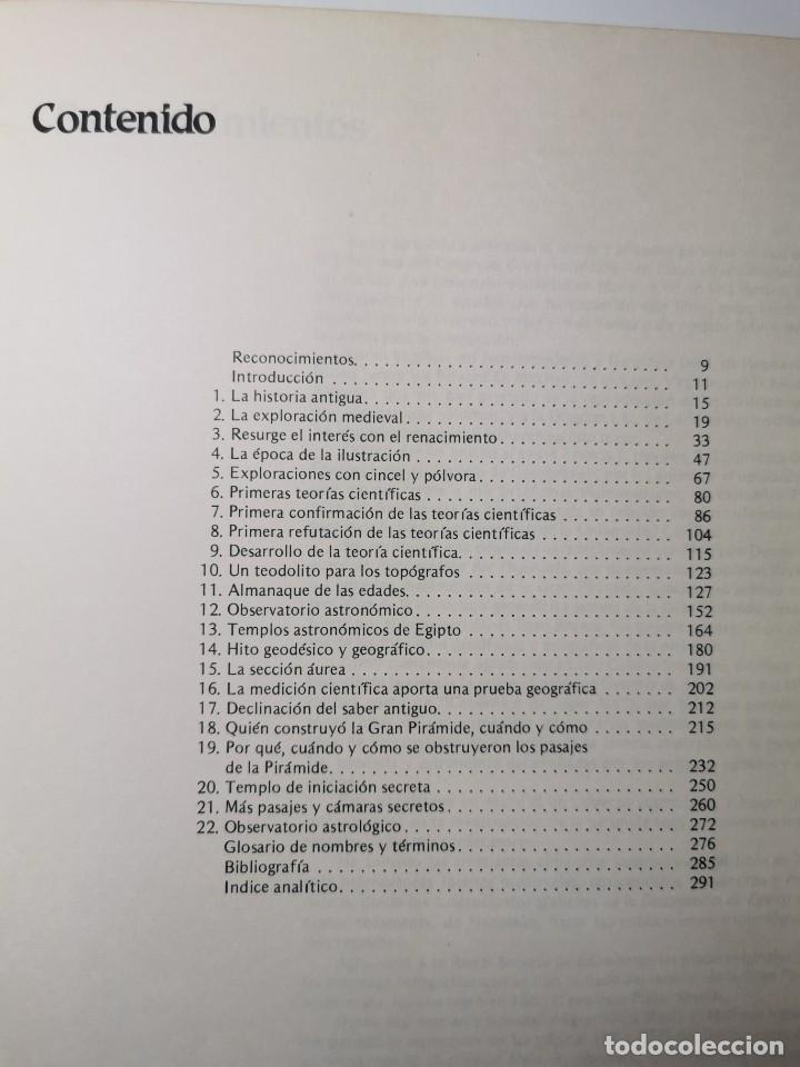 Libros de segunda mano: SECRETOS DE LA GRAN PIR&Aacute;MIDE (PETER TOMPKINS) - Foto 2