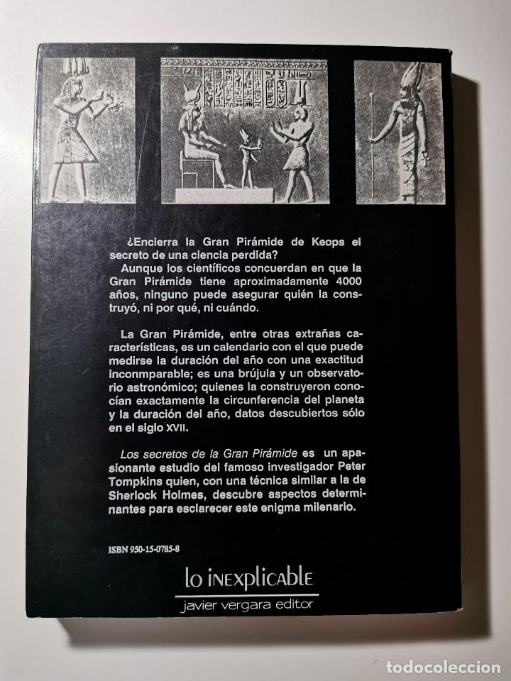 Libros de segunda mano: SECRETOS DE LA GRAN PIR&Aacute;MIDE (PETER TOMPKINS) - Foto 5