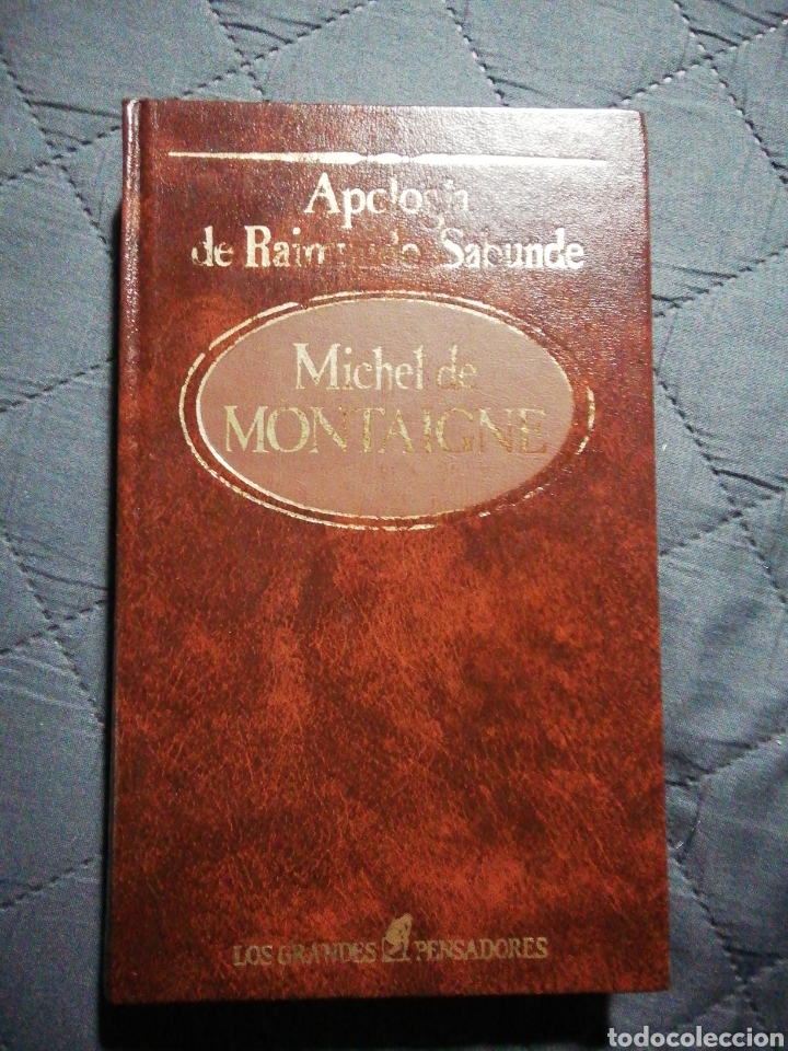 Libros de segunda mano: APOLOG&Iacute;A DE RAIMUNDO SABUNDE. MICHEL DE MONTAIGNE - Foto 1