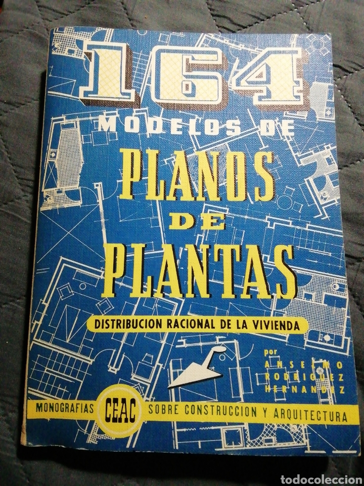 Libros de segunda mano: 164 MODELOS DE PLANOS DE PLANTAS. - Foto 1