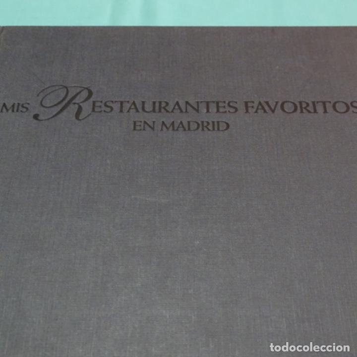 Libros de segunda mano: Restaurantes favoritos en madrid.1997. - Foto 1