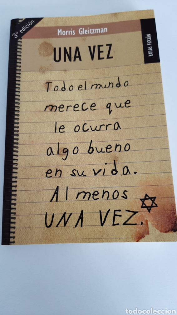 Libros de segunda mano: UNA VEZ .MORRIS GLITZMAN - Foto 1