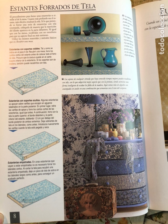 Libros de segunda mano: Libro Telas y Complementos. Decoraci&oacute;n y dise&ntilde;o. &Aacute;gata 1998 - Foto 5