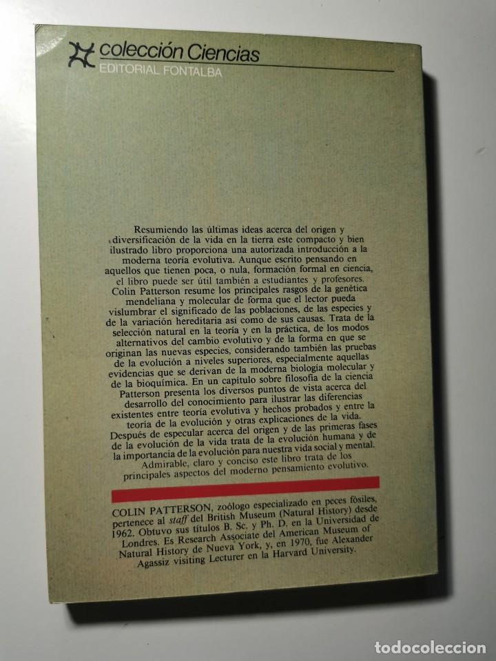 Libros de segunda mano: EVOLUCI&Oacute;N. LA TEOR&Iacute;A DE DARWIN HOY. (COLIN PATTERSON) - Foto 3