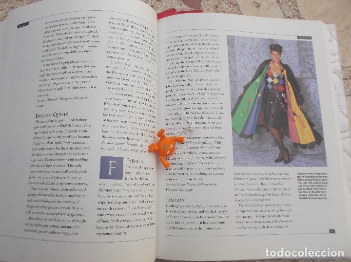 Libros de segunda mano: THE QUILT ENCYCLOPEDIA ILLUSTRATED. DESIGNS. TECHNIQUES. EQUIPMENT. TEXTILES. HISTORY. PATCHWORK - Foto 4