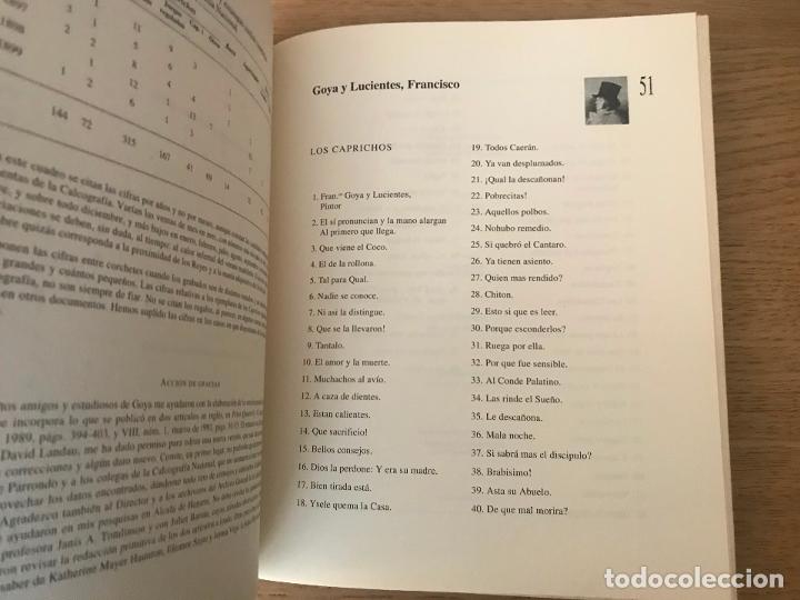 Libros de segunda mano: GOYA. LOS CAPRICHOS. EXPOSICION 1868 - MAYO 1994 - Foto 6