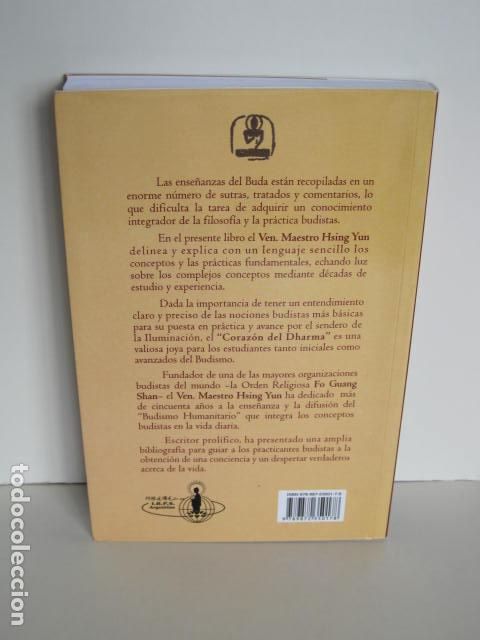 Libros de segunda mano: EL CORAZ&Oacute;N DEL DHARMA. PR&Aacute;CTICA Y PROGRESO BUDISTA. HSING YUN. TRAD. OSCAR A. DE MASI. 2009. - Foto 5