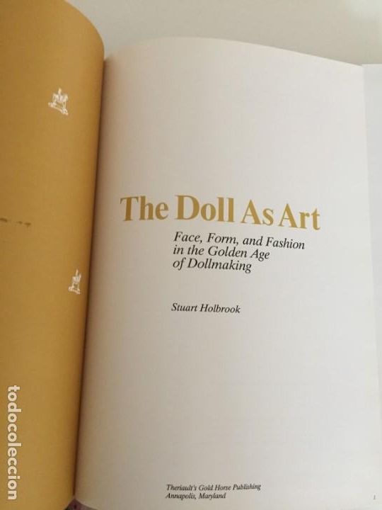 Libros de segunda mano: The Doll As Art by Stuart Holbrook - Foto 3