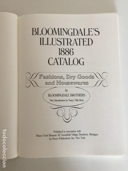 Libros de segunda mano: BLOOMINGDALES ILLUSTRATED 1886 CATALOG - Foto 2