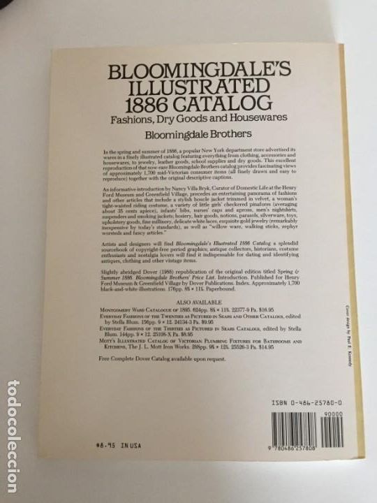 Libros de segunda mano: BLOOMINGDALES ILLUSTRATED 1886 CATALOG - Foto 6