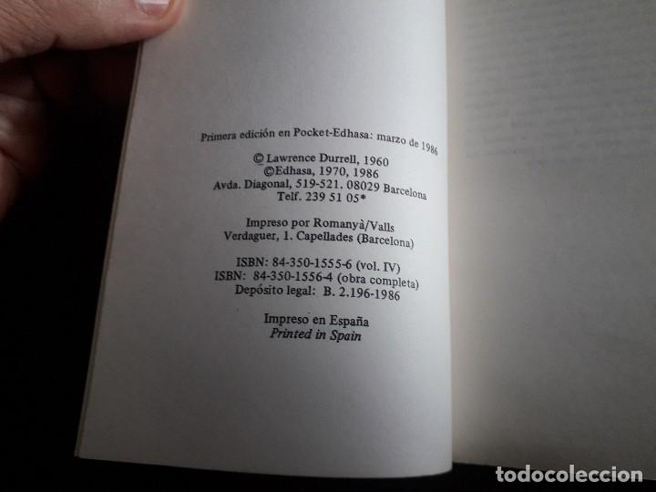 Libros de segunda mano: libro usado, Clea, el cuarteto de Alejandria, Lawrence Durrell, Pocket edhasa - Foto 2