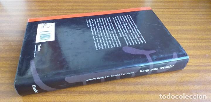 Libros de segunda mano: Kanji para recordar --- J. W. Heisig - Foto 6