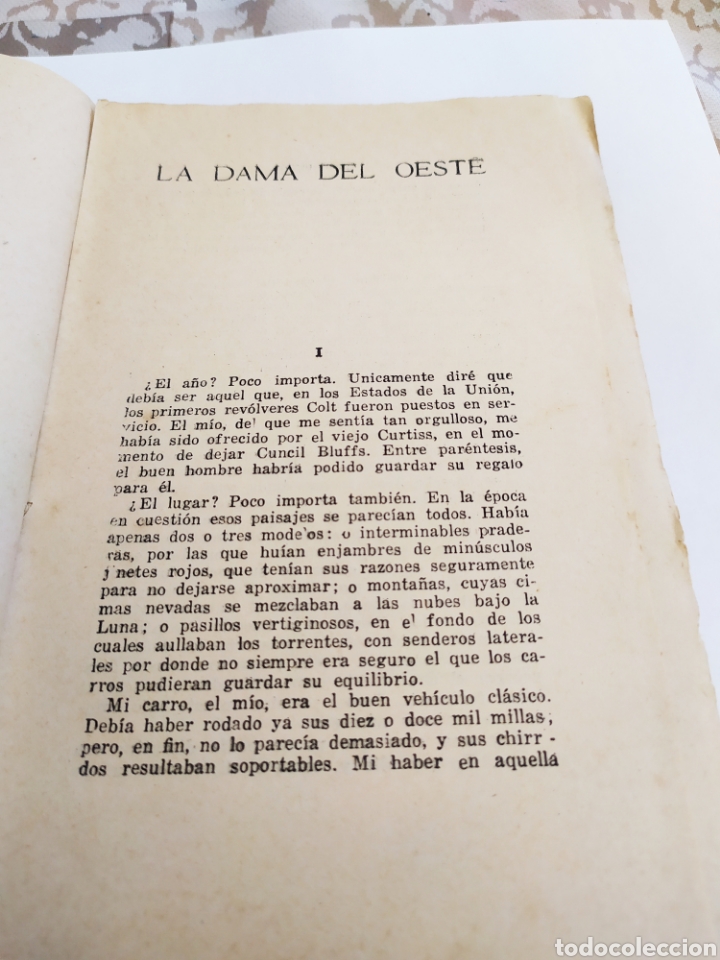 Libros de segunda mano: La dama del oeste por Pierre Benoit 1942. - Foto 3