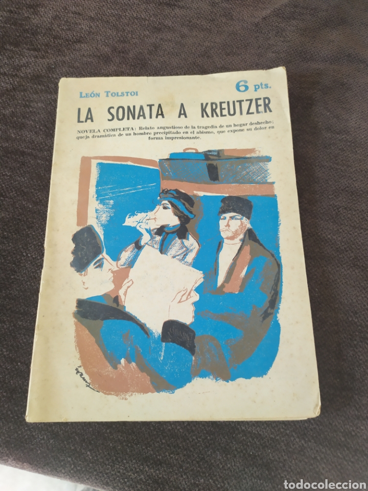 Libros de segunda mano: LA SONATA. de Le&oacute;n Tolst&oacute;i a&ntilde;o 1958 - Foto 3