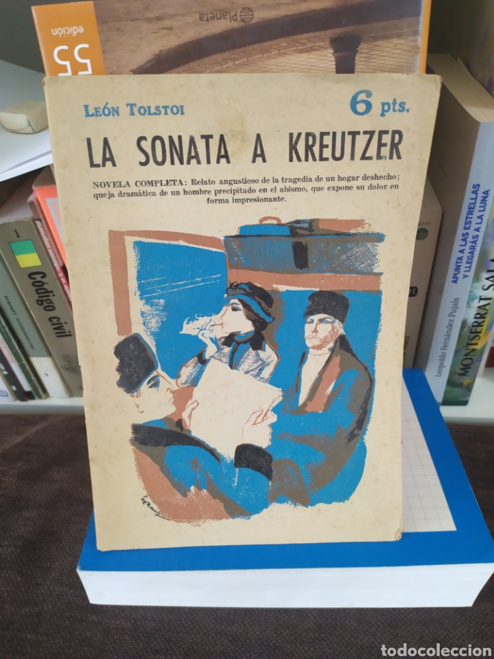 Libros de segunda mano: LA SONATA. de Le&oacute;n Tolst&oacute;i a&ntilde;o 1958 - Foto 1