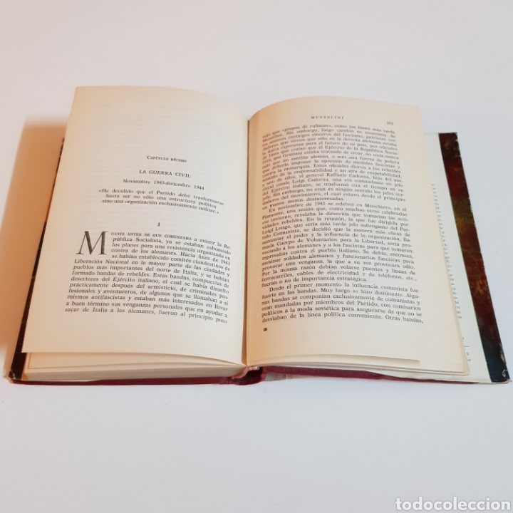 Libros de segunda mano: MUSSOLINI 1963 CHRISTOPHER HIBBERT - ED. POMAIRE - Foto 6