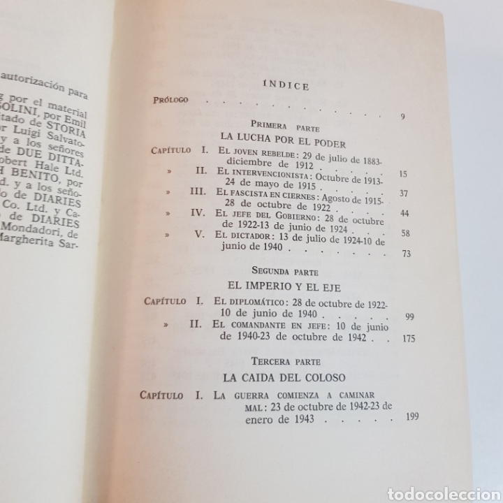 Libros de segunda mano: MUSSOLINI 1963 CHRISTOPHER HIBBERT - ED. POMAIRE - Foto 7