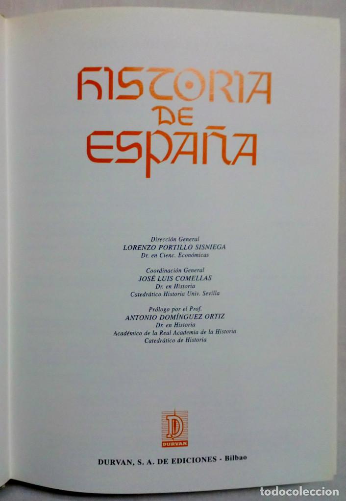 Libros de segunda mano: HISTORIA DE ESPA&Ntilde;A. OBRA COMPLETA EN 6 TOMOS. NUEVA PRECINTADA!!! - Foto 3