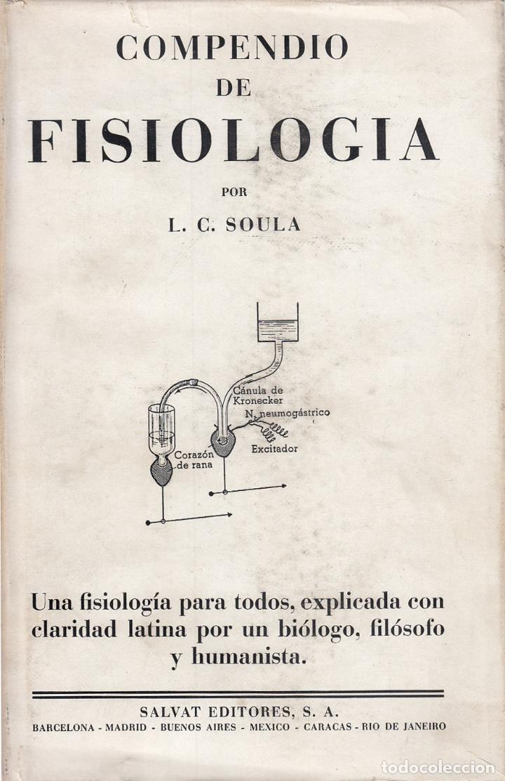 Libros de segunda mano: ref.0032207 COMPENDIO DE FISIOLOG&Iacute;A / L. C. Soula - Foto 1