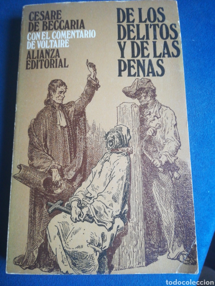 Libros de segunda mano: De los delitos y de las penas Cesare de Beccaria 1968 - Foto 1