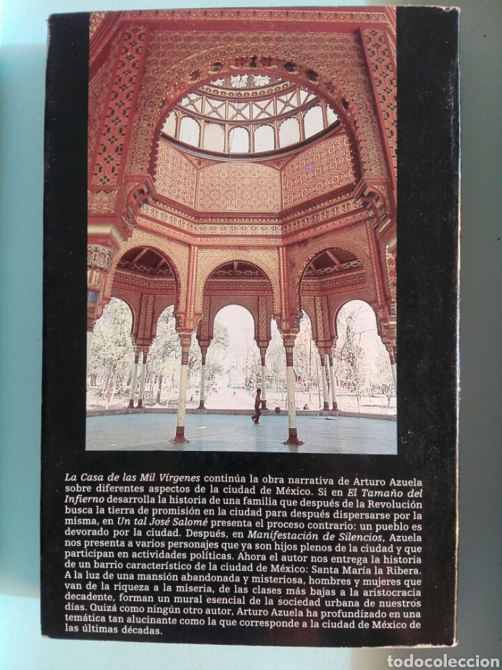 Libros de segunda mano: Libro La casa de las mil V&iacute;rgenes de Arturo Azuela - Foto 2