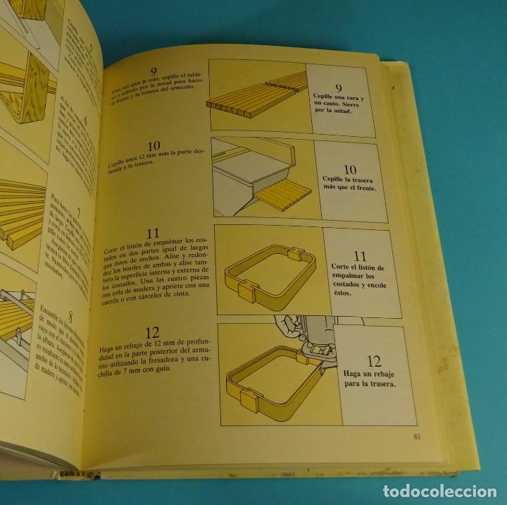 Libros de segunda mano: TRABAJOS EN MADERA. ILUSTRADOS PASO A PASO. GOSTA VASS - Foto 3