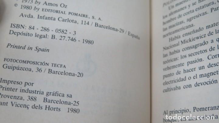 Libros de segunda mano: TOCAR EL AGUA TOCAR EL VIENTO. AMOS OZ - Foto 2