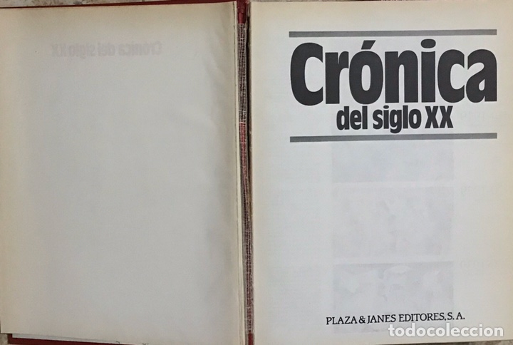 Libros de segunda mano: LIBRO CRONICA DEL SIGLO XX - Foto 1