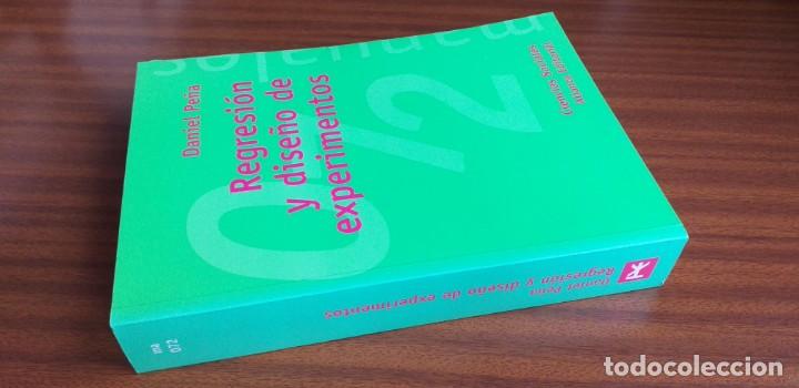 Libros de segunda mano: Regresi&oacute;n y dise&ntilde;o de experimentos --- Daniel Pe&ntilde;a - Foto 2