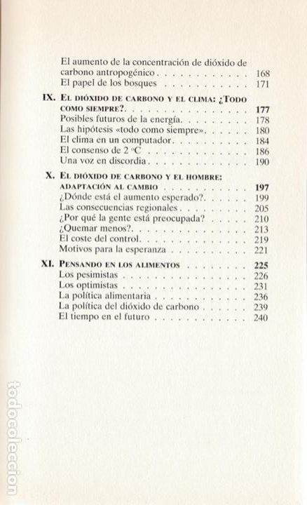 Libros de segunda mano: * CAMBIO CLIM&Aacute;TICO * El clima futuro / John Gribbin - Foto 4