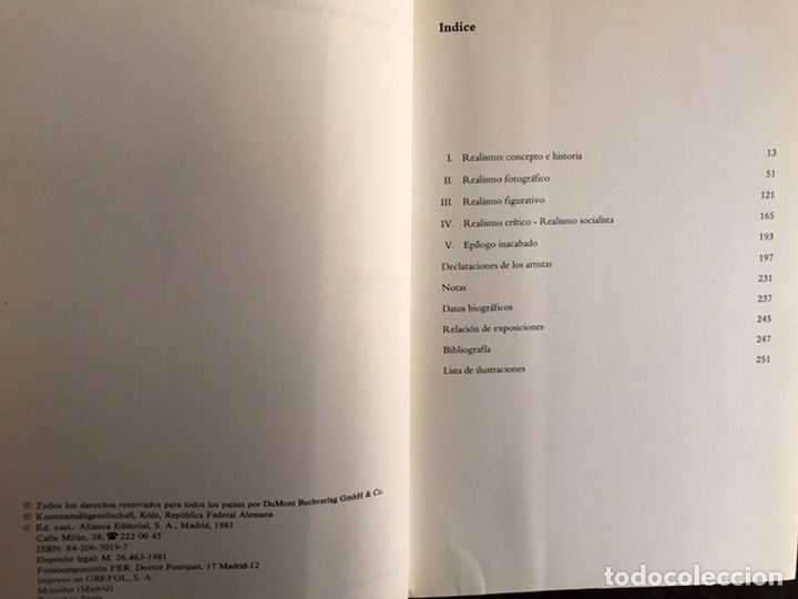 Libros de segunda mano: Peter Sager: Nuevas formas de realismo. Alianza Forma 19 - Foto 4