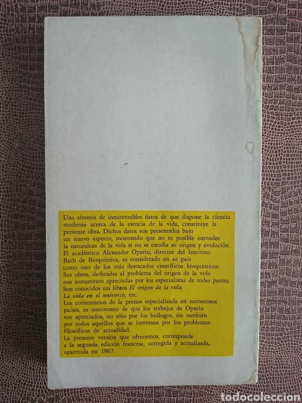 Libros de segunda mano: El origen y la evoluci&oacute;n de la vida - Foto 2
