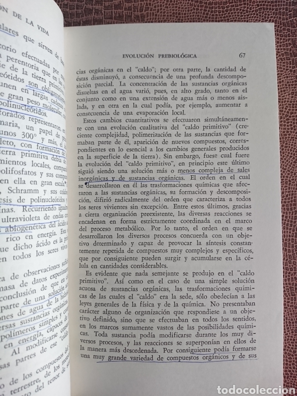 Libros de segunda mano: El origen y la evoluci&oacute;n de la vida - Foto 4