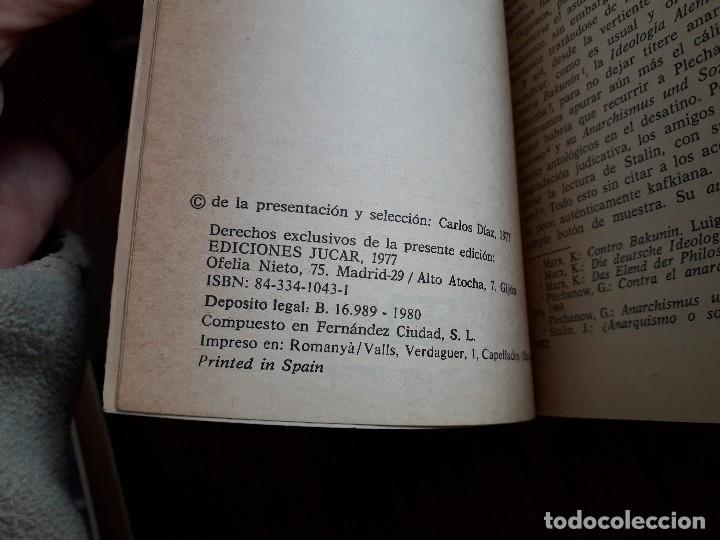 Libros de segunda mano: libro usado, La libertad, Miguel bakunin. Ediciones Jucar. - Foto 2