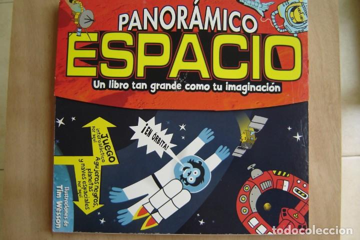 Libros de segunda mano: Panor&aacute;mico Espacio - Juega y aprende viajando por el espacio - Tim Wesson