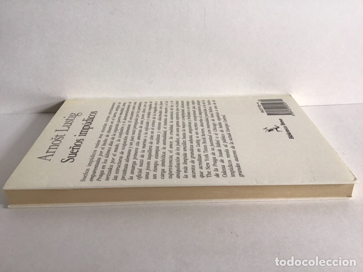 Libros de segunda mano: SUE&Ntilde;OS IMP&Uacute;DICOS / ARNOST LUSTIG / SEIX BARRAL - Foto 7