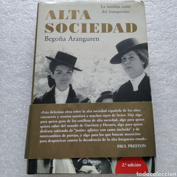 Libros de segunda mano: Alta Sociedad. Bego&ntilde;a Aranguren. 2 edici&oacute;n - Foto 1
