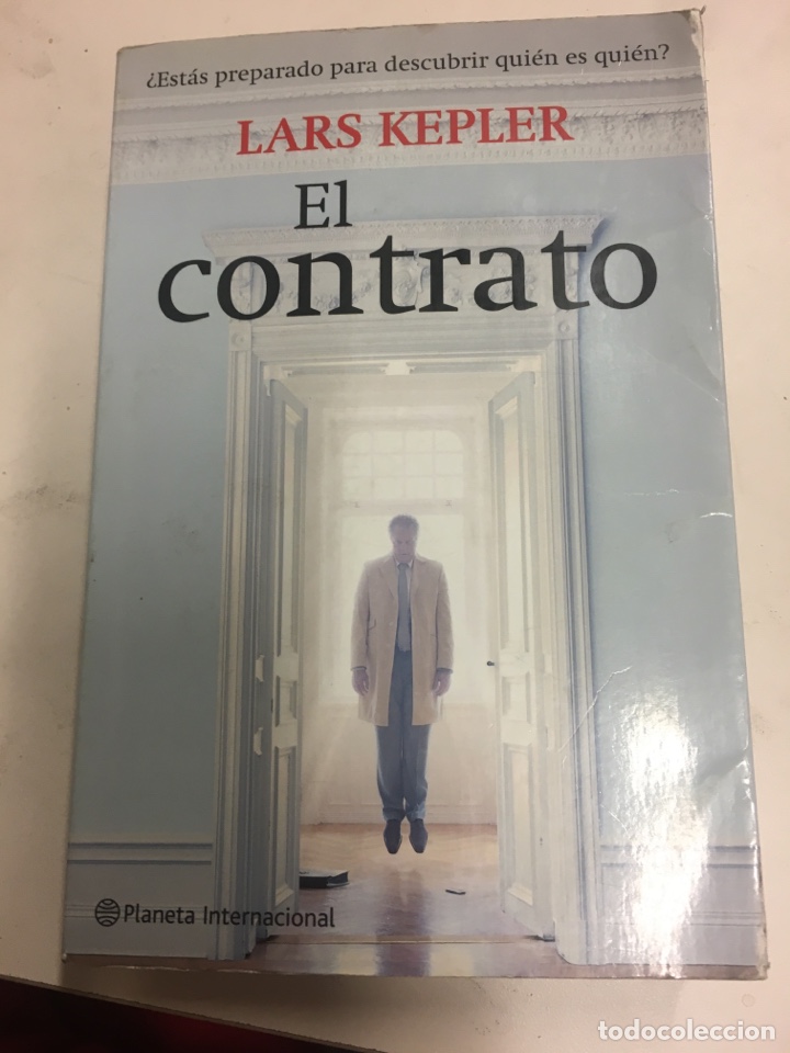 Libros de segunda mano: El CONTRATO - Kepler,Lars planeta internacional - Foto 1