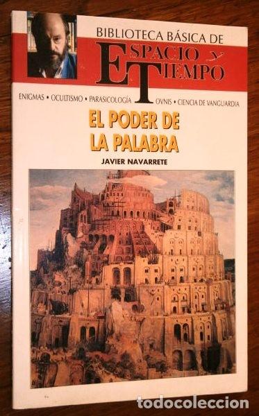 Libros de segunda mano: El poder de la palabra por Javier Navarrete de Ed. Espacio y Tiempo en Madrid 1991 - Foto 1