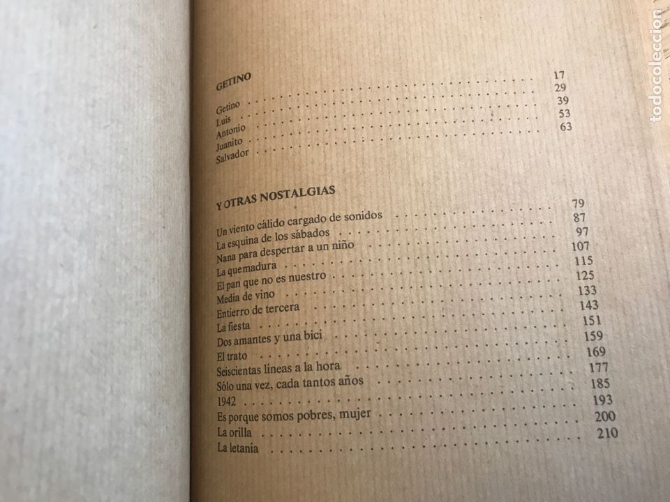 Libros de segunda mano: GETINO Y OTRAS NOSTALGIAS - MU&Ntilde;IZ, Mauro - Foto 2