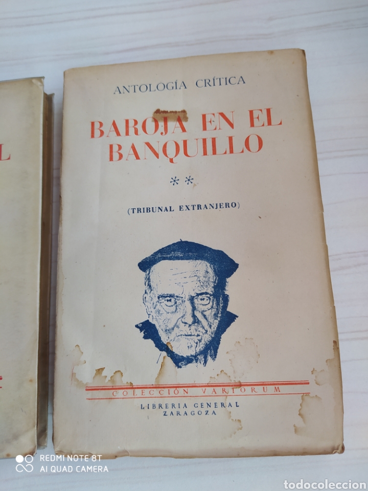 Libros de segunda mano: BAROJA EN EL BANQUILLO - ANTOLOGIA CRITICA - Foto 3