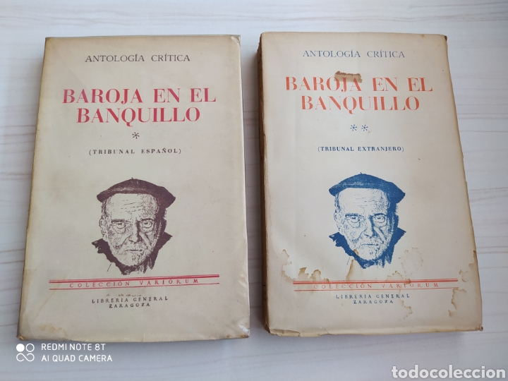 Libros de segunda mano: BAROJA EN EL BANQUILLO - ANTOLOGIA CRITICA - Foto 1