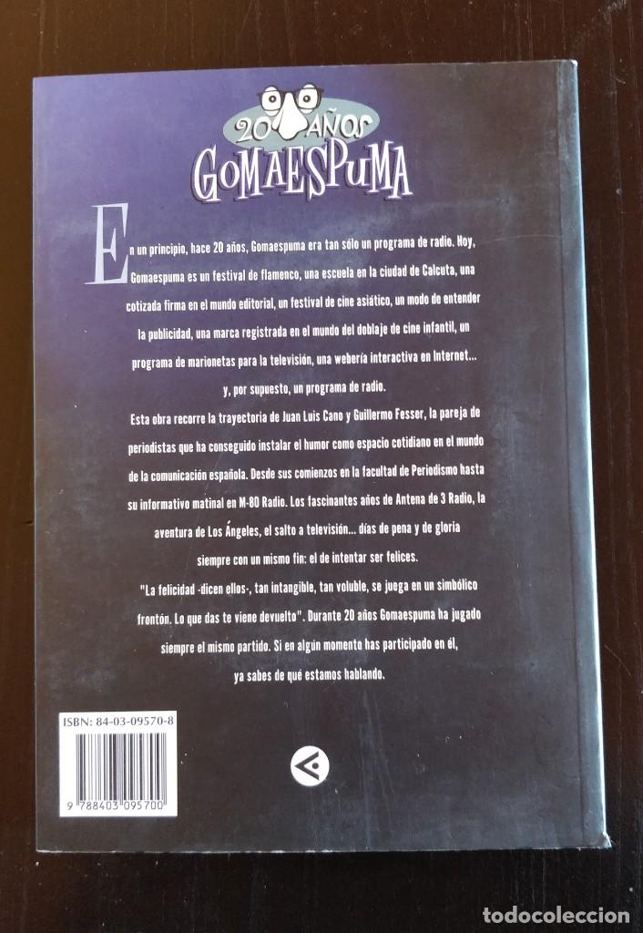 Libros de segunda mano: 2 CDs + LIBRO GOMA ESPUMA ED. ESPECIAL 20 A&Ntilde;OS - Foto 2